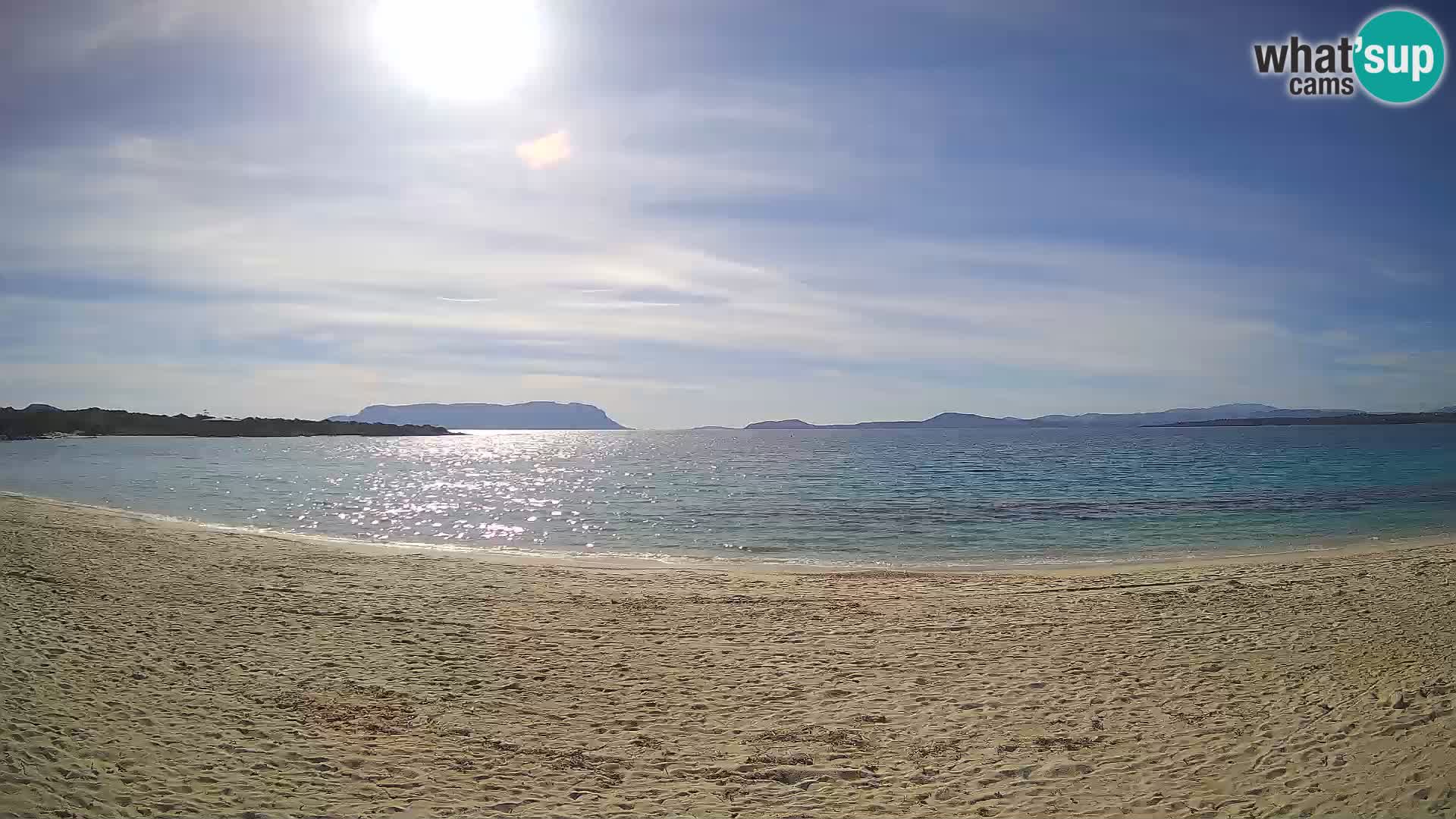 Spletana kamera Spiaggia Bianca – Golfo Aranci – Sardinija