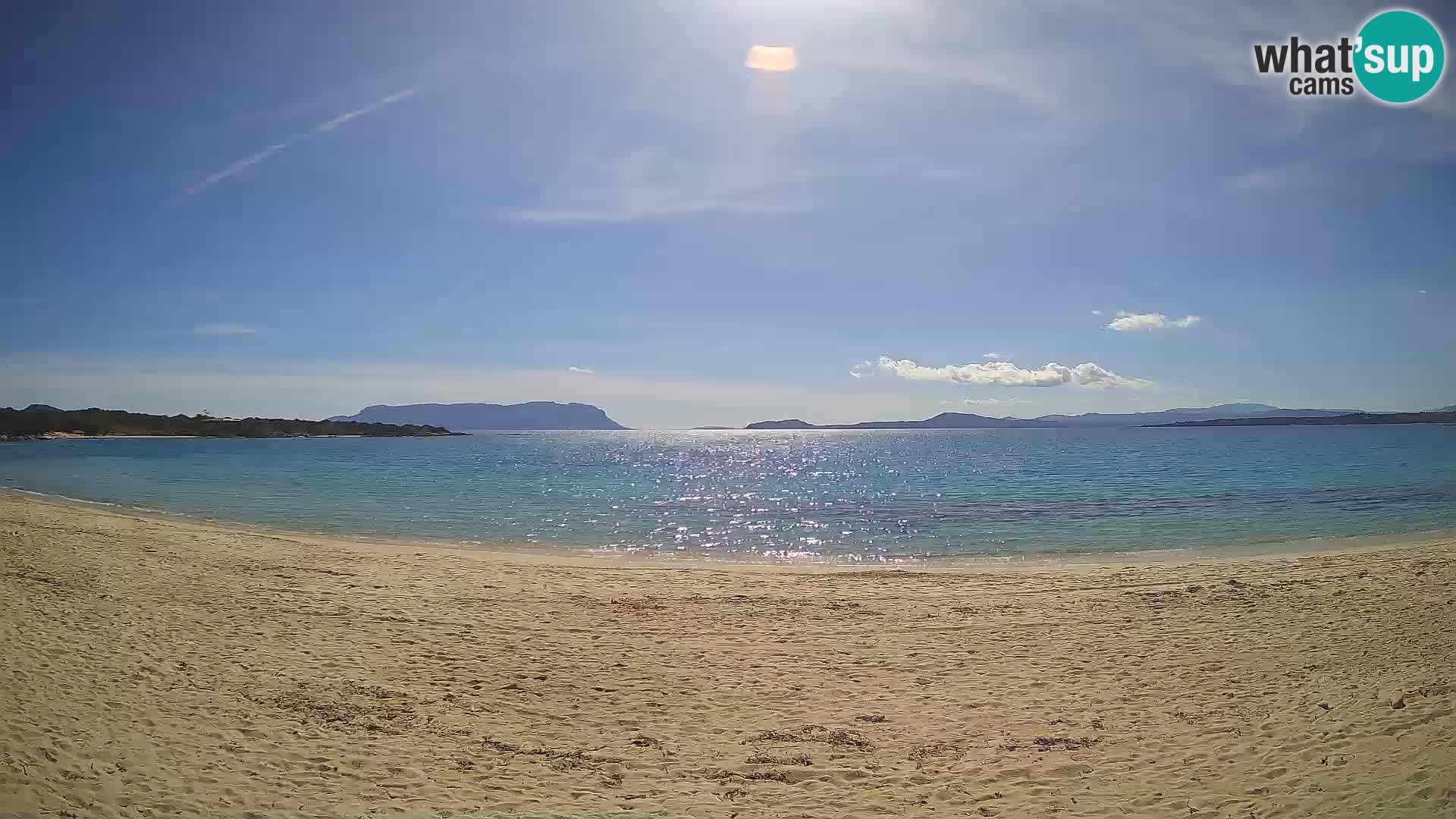 Spiaggia Bianca webcam – Golfo Aranci – Sardinia