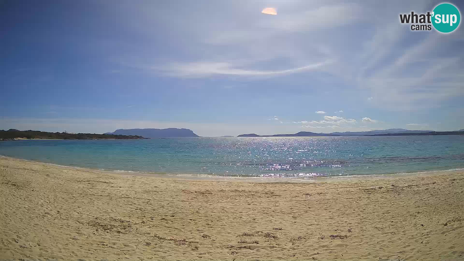Spiaggia Bianca webcam – Golfo Aranci – Sardinia