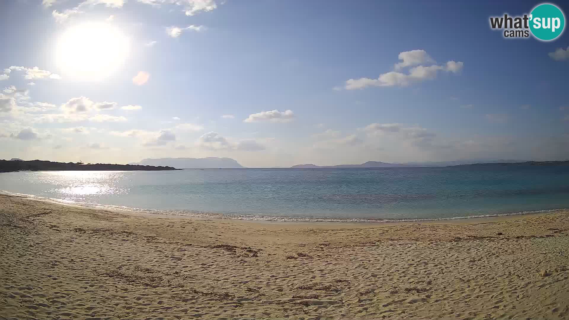 Spiaggia Bianca webcam – Golfo Aranci – Sardinia