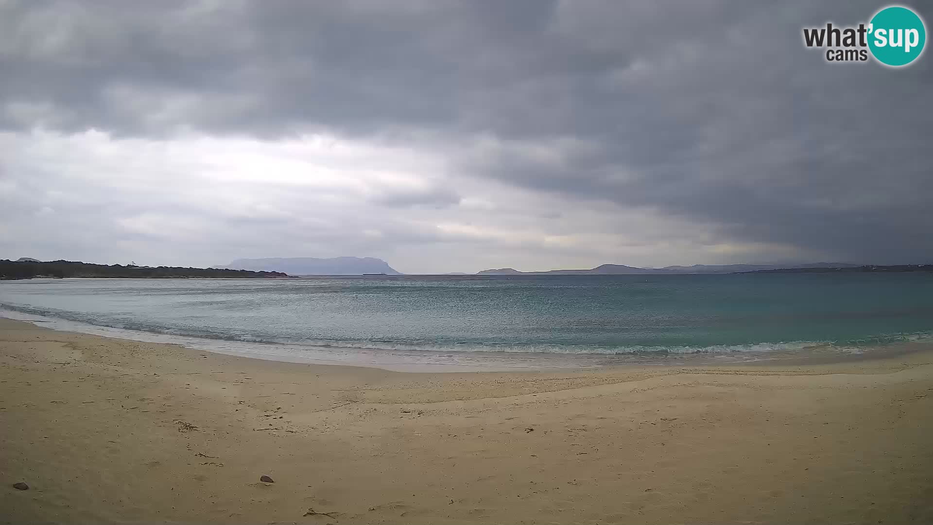 Spiaggia Bianca webcam – Golfo Aranci – Sardinia