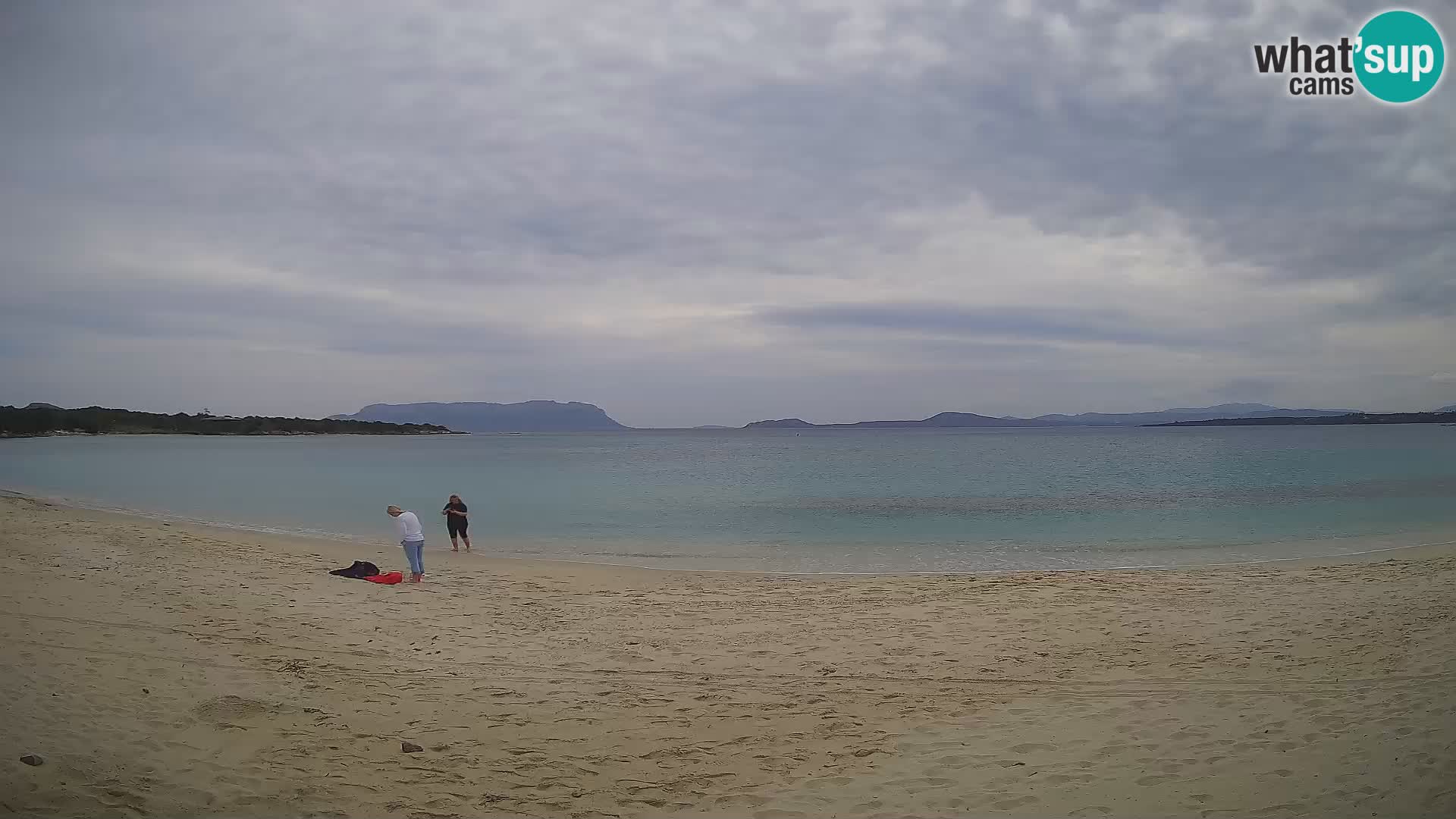 Spiaggia Bianca webcam – Golfo Aranci – Sardinia