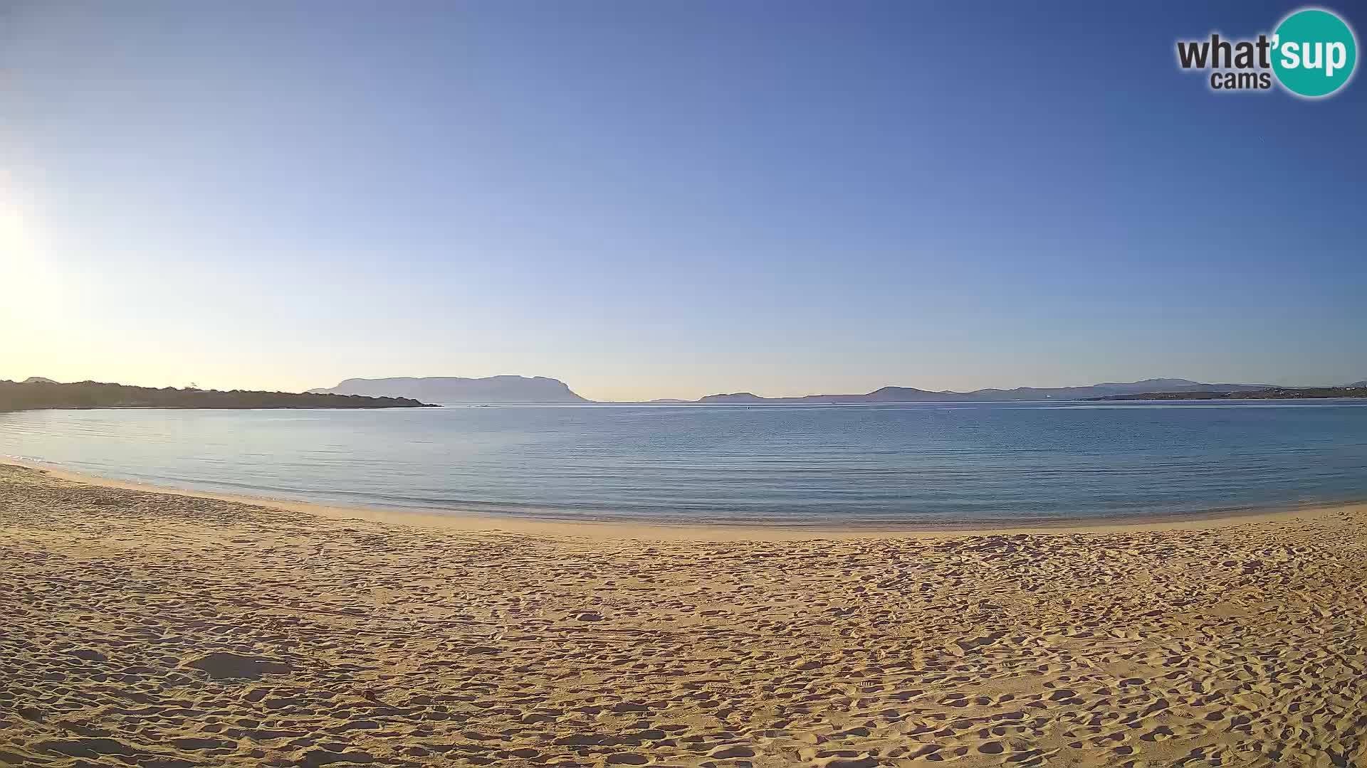 Spiaggia Bianca webcam – Golfo Aranci – Sardinia