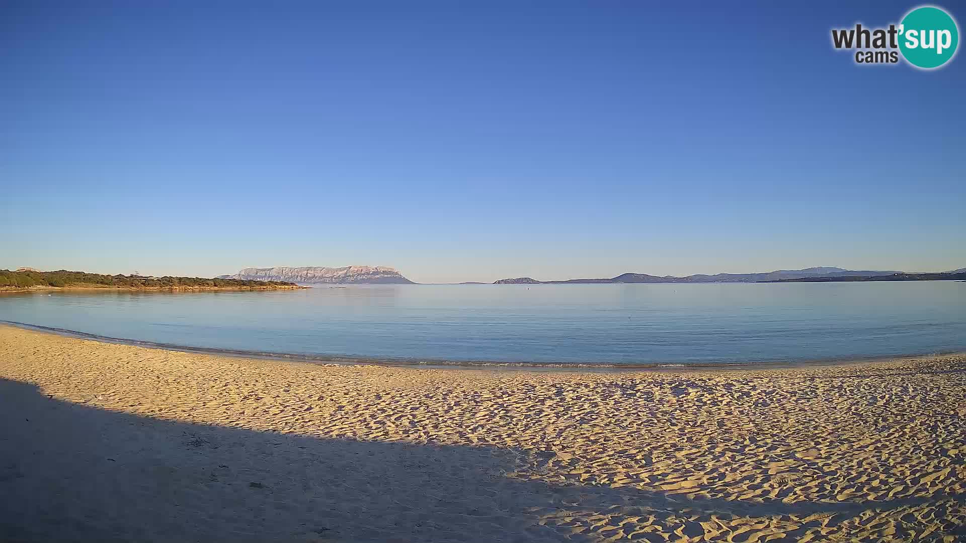 Spletana kamera Spiaggia Bianca – Golfo Aranci – Sardinija