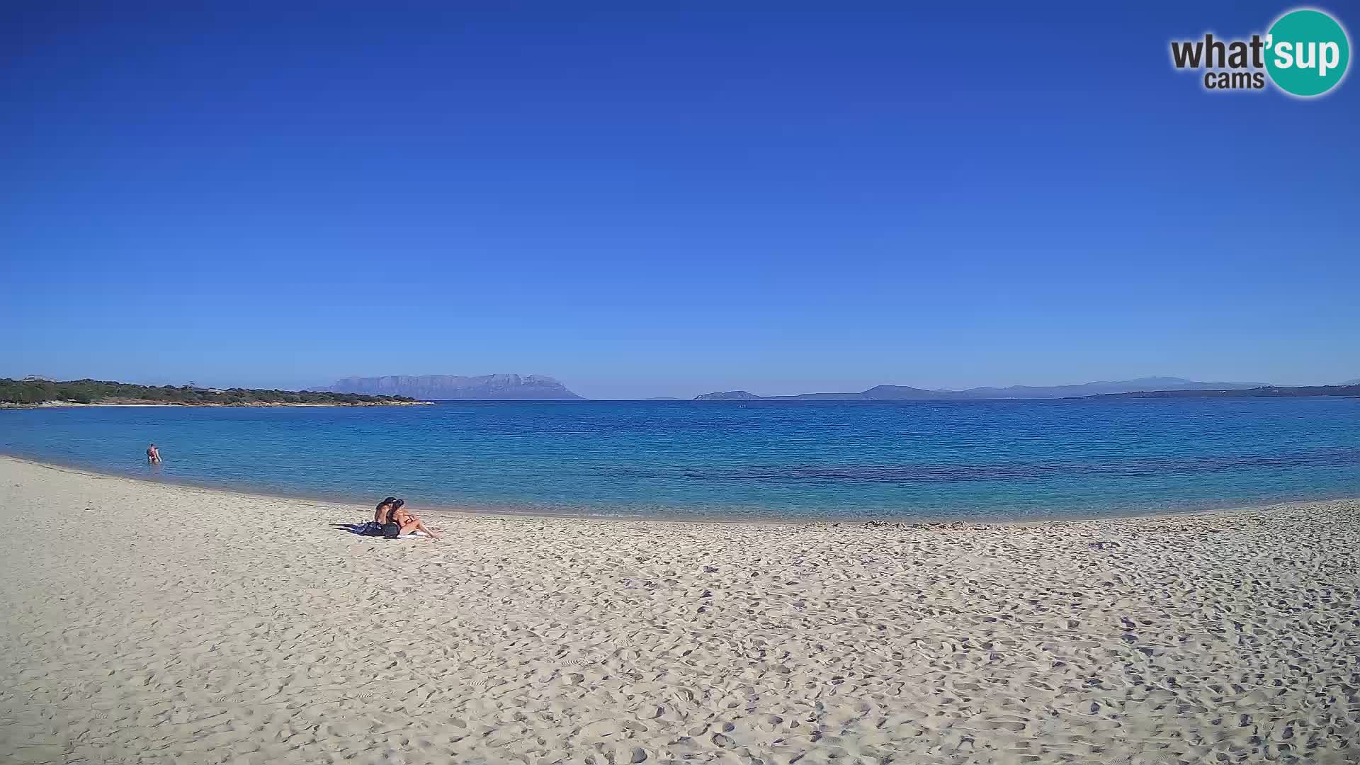 Spiaggia Bianca webcam – Golfo Aranci – Sardinia