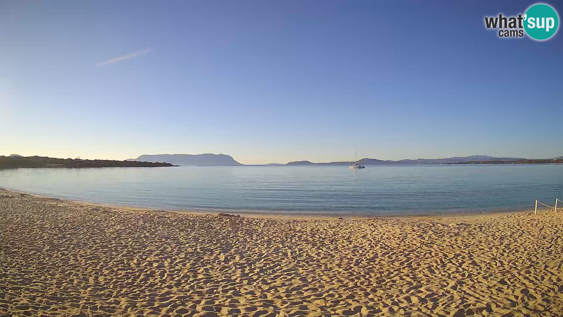 Web kamera Spiaggia Bianca – Golfo Aranci – Sardinija