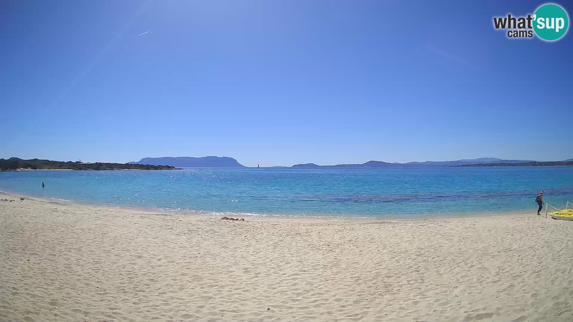 Spletana kamera Spiaggia Bianca – Golfo Aranci – Sardinija