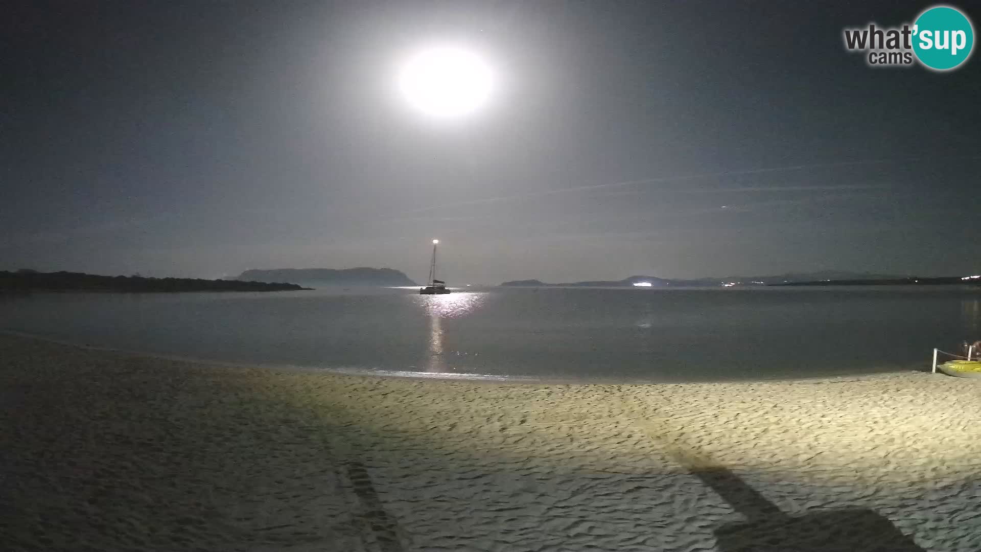 Web kamera Spiaggia Bianca – Golfo Aranci – Sardinija