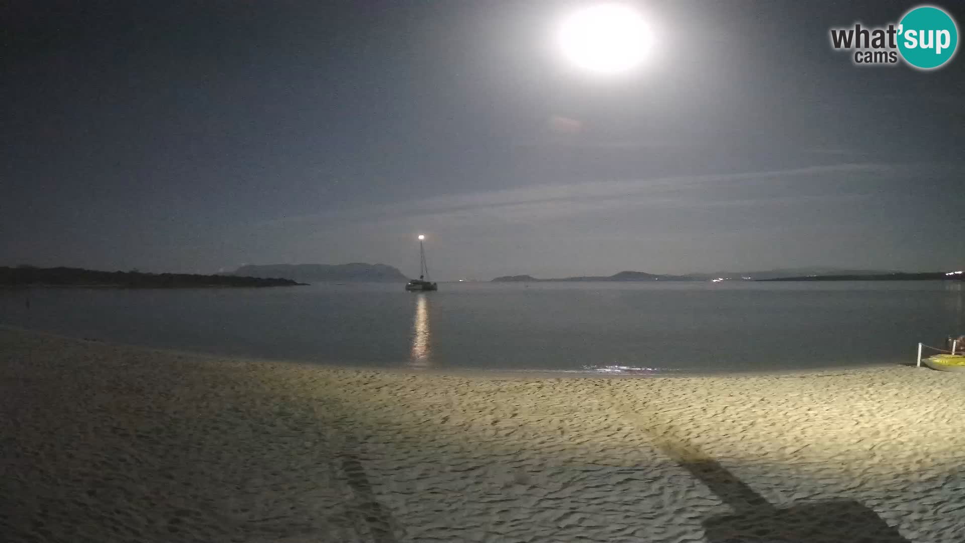Spiaggia Bianca web cam – Golfo Aranci – Sardinien