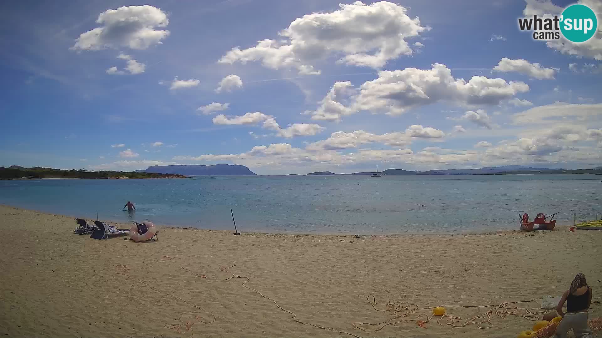 Spletana kamera Spiaggia Bianca – Golfo Aranci – Sardinija