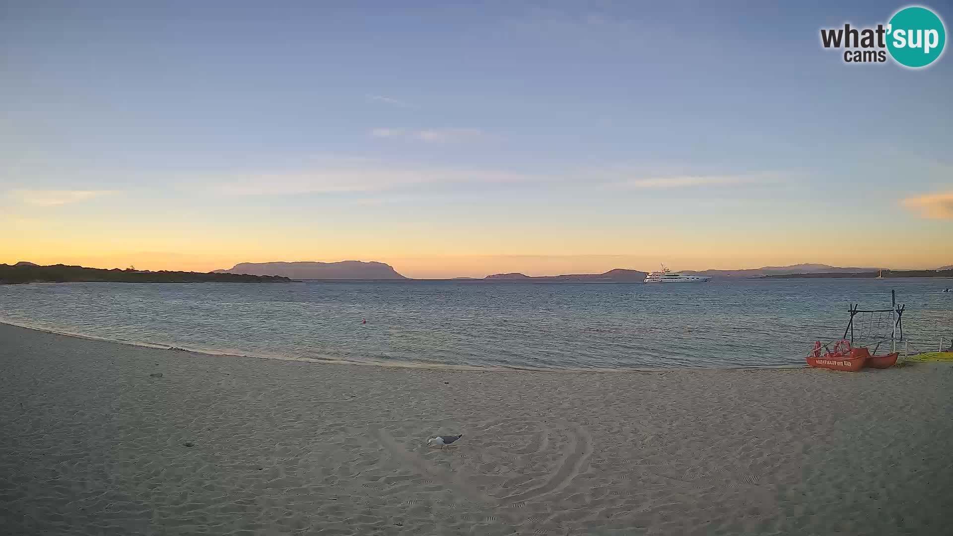 Web kamera Spiaggia Bianca – Golfo Aranci – Sardinija
