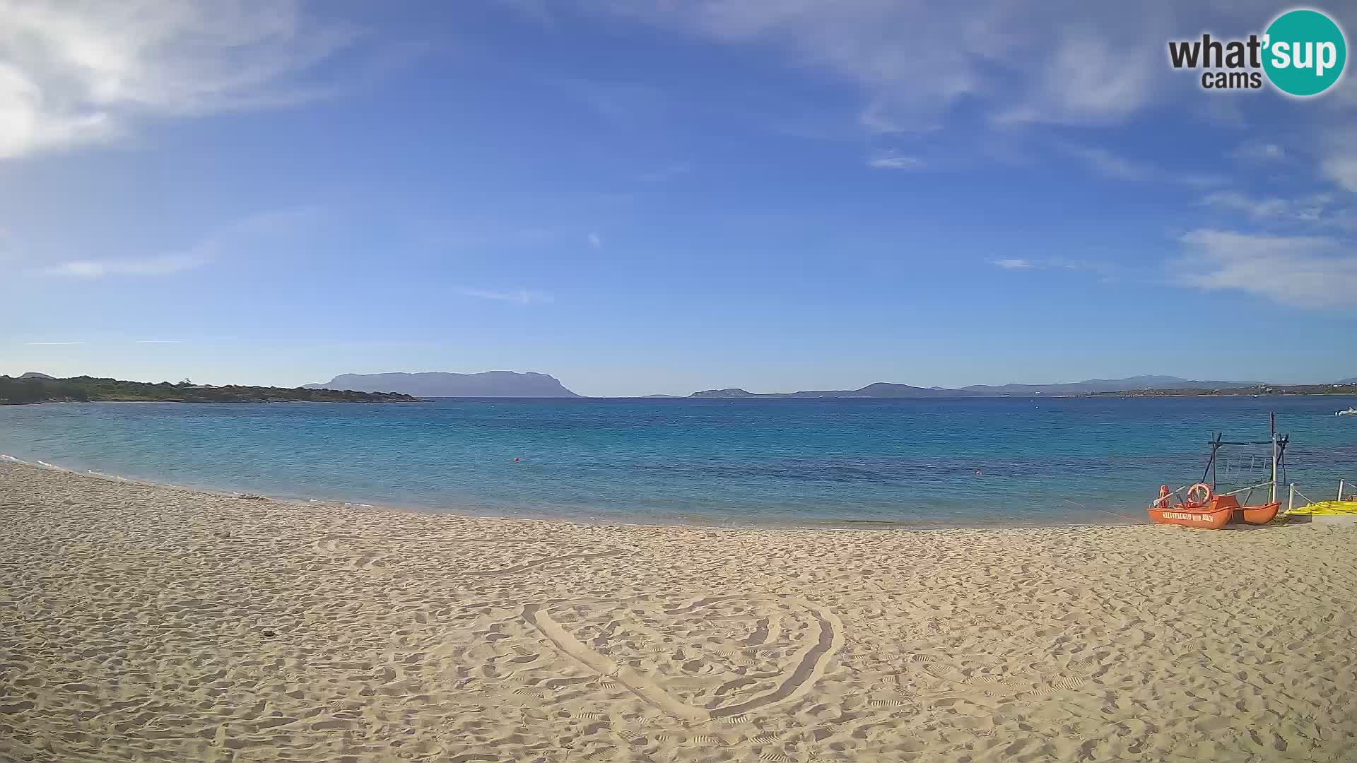 Spiaggia Bianca web cam – Golfo Aranci – Sardinien