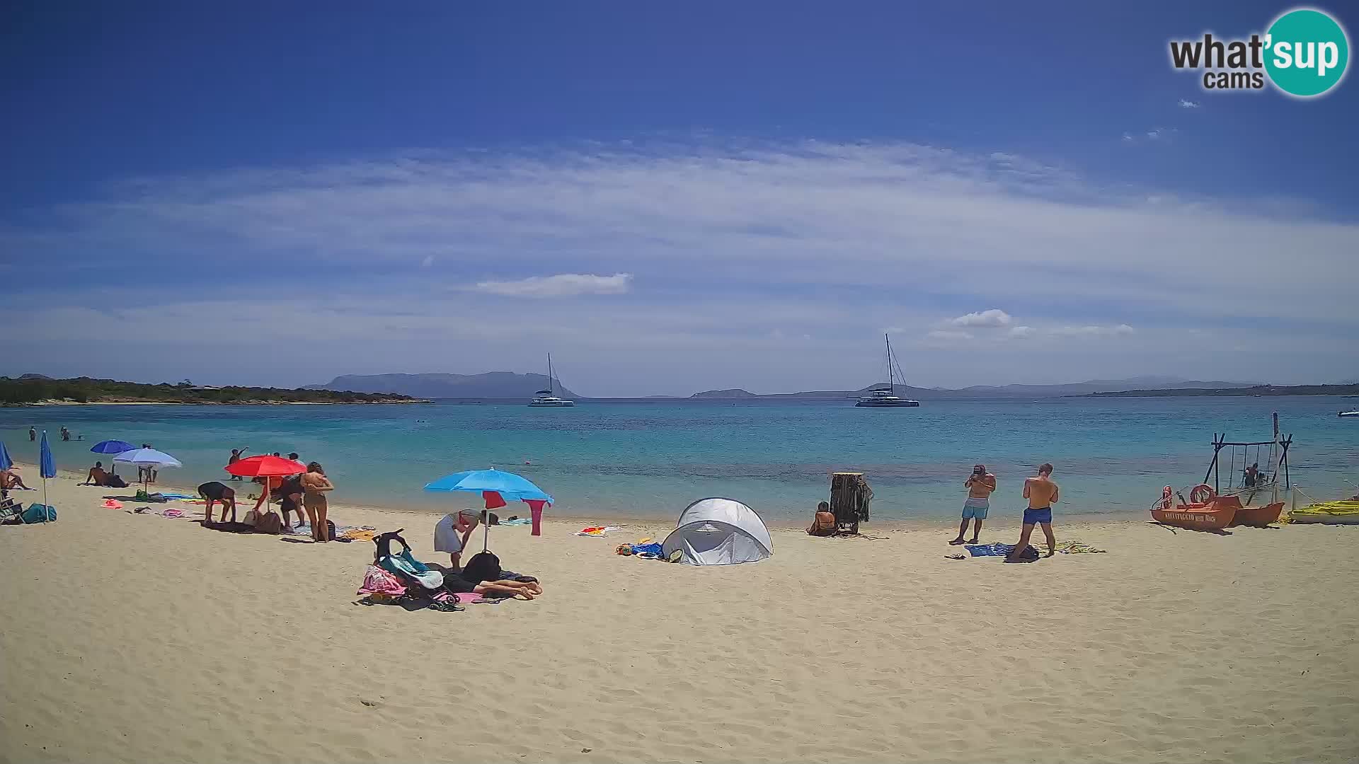 Camera web Spiaggia Bianca – Golfo Aranci – Cerdeña