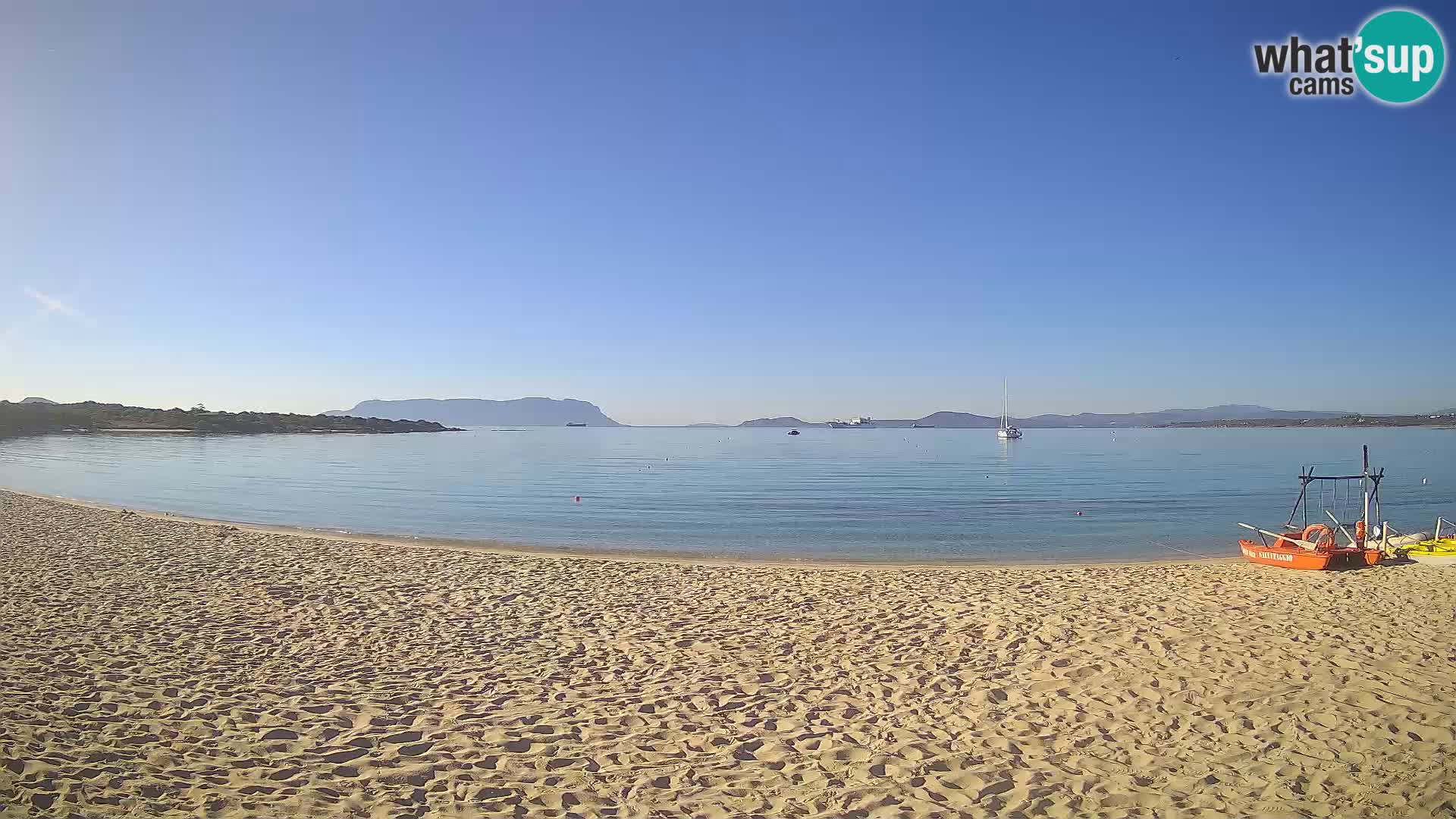 Camera web Spiaggia Bianca – Golfo Aranci – Cerdeña