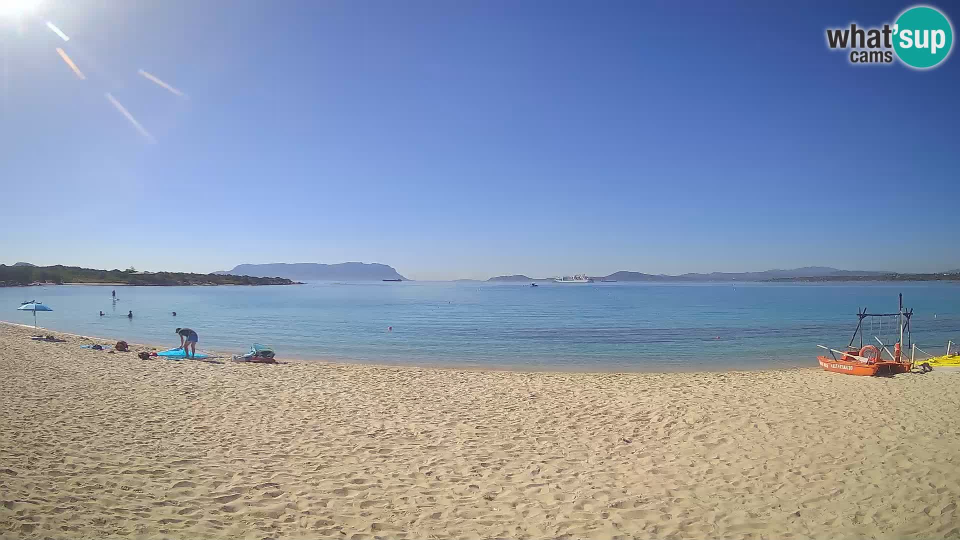 Spiaggia Bianca web cam – Golfo Aranci – Sardinien