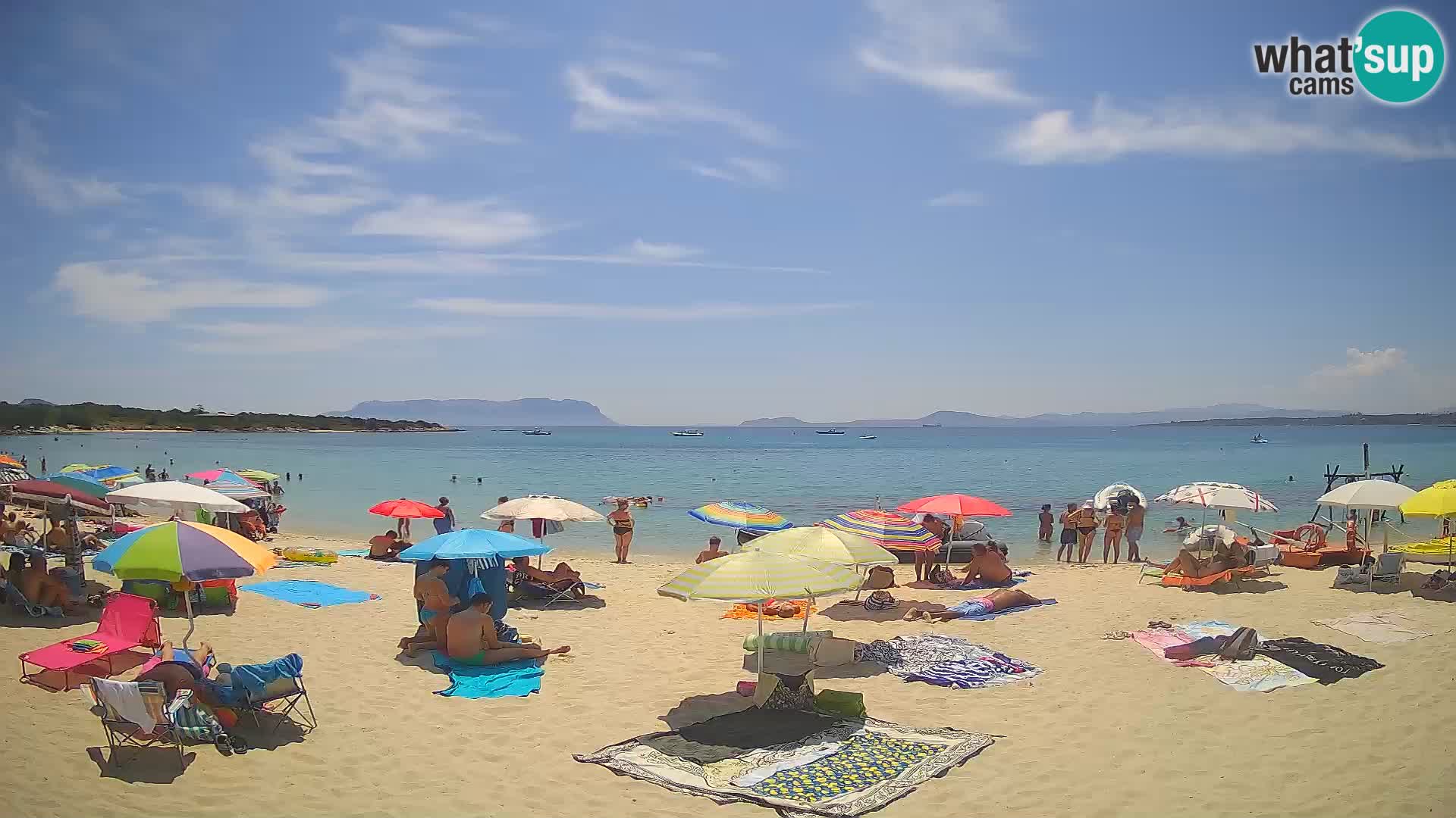 Spletana kamera Spiaggia Bianca – Golfo Aranci – Sardinija
