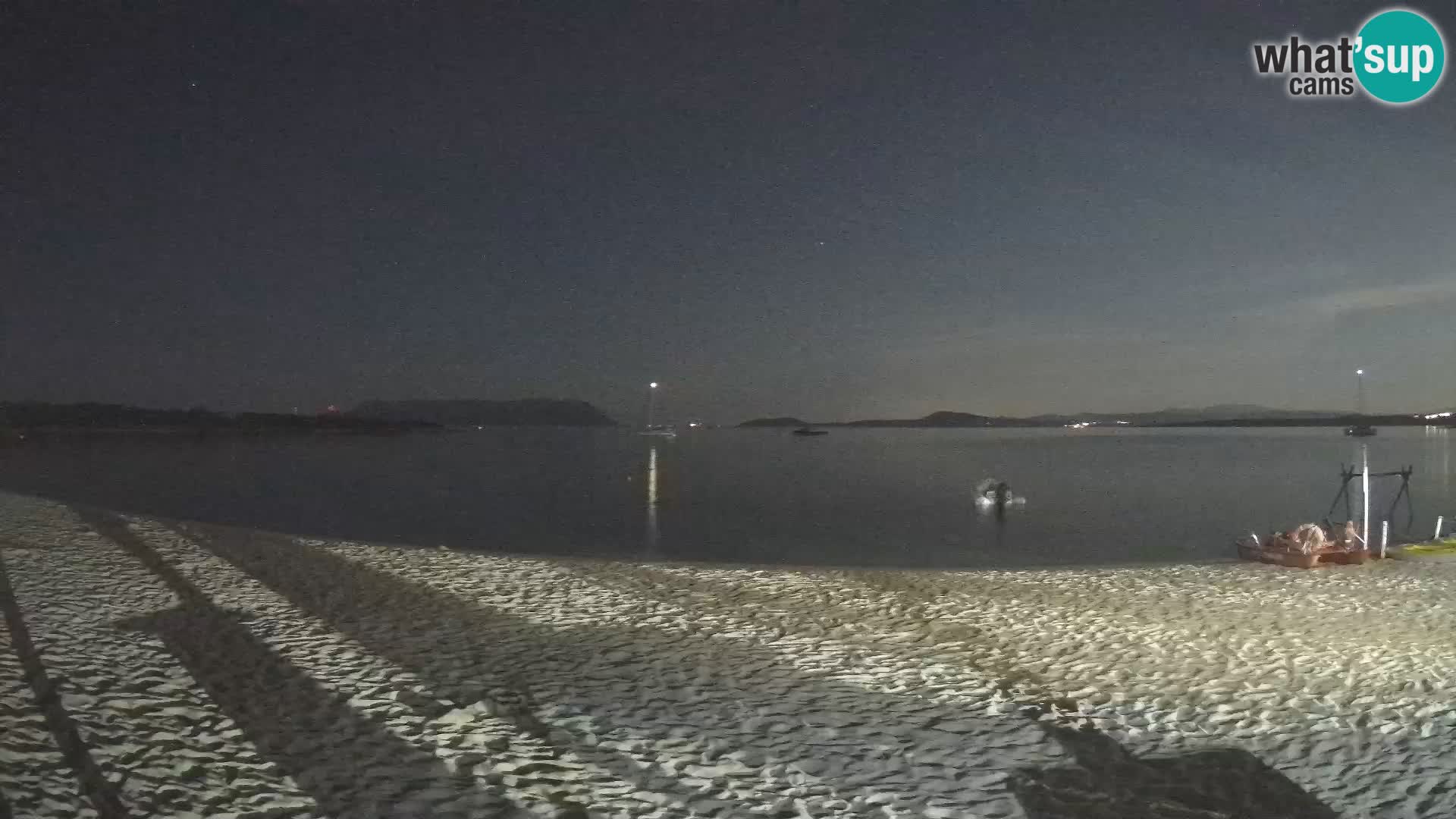 Spletana kamera Spiaggia Bianca – Golfo Aranci – Sardinija