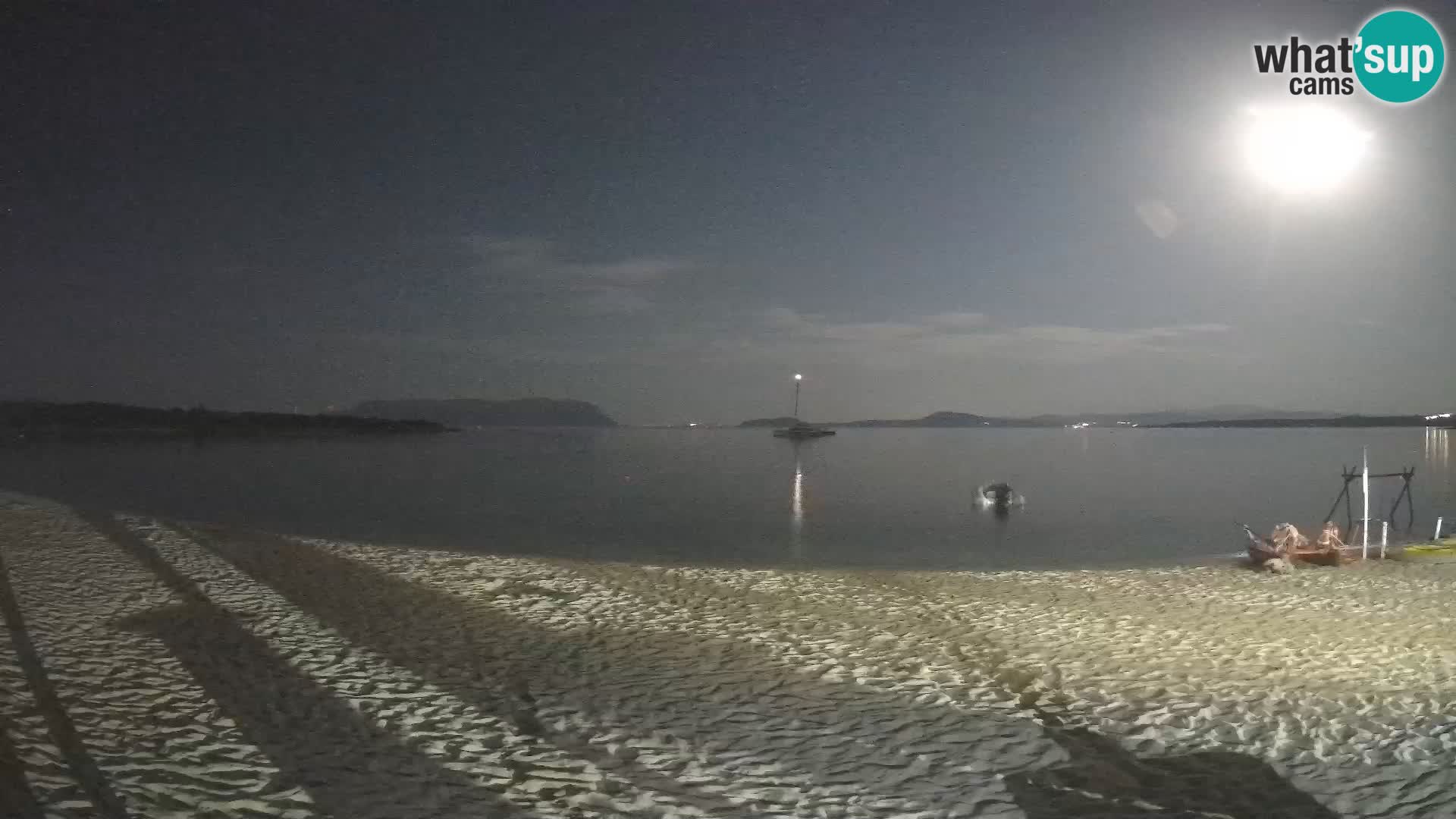 Spletana kamera Spiaggia Bianca – Golfo Aranci – Sardinija