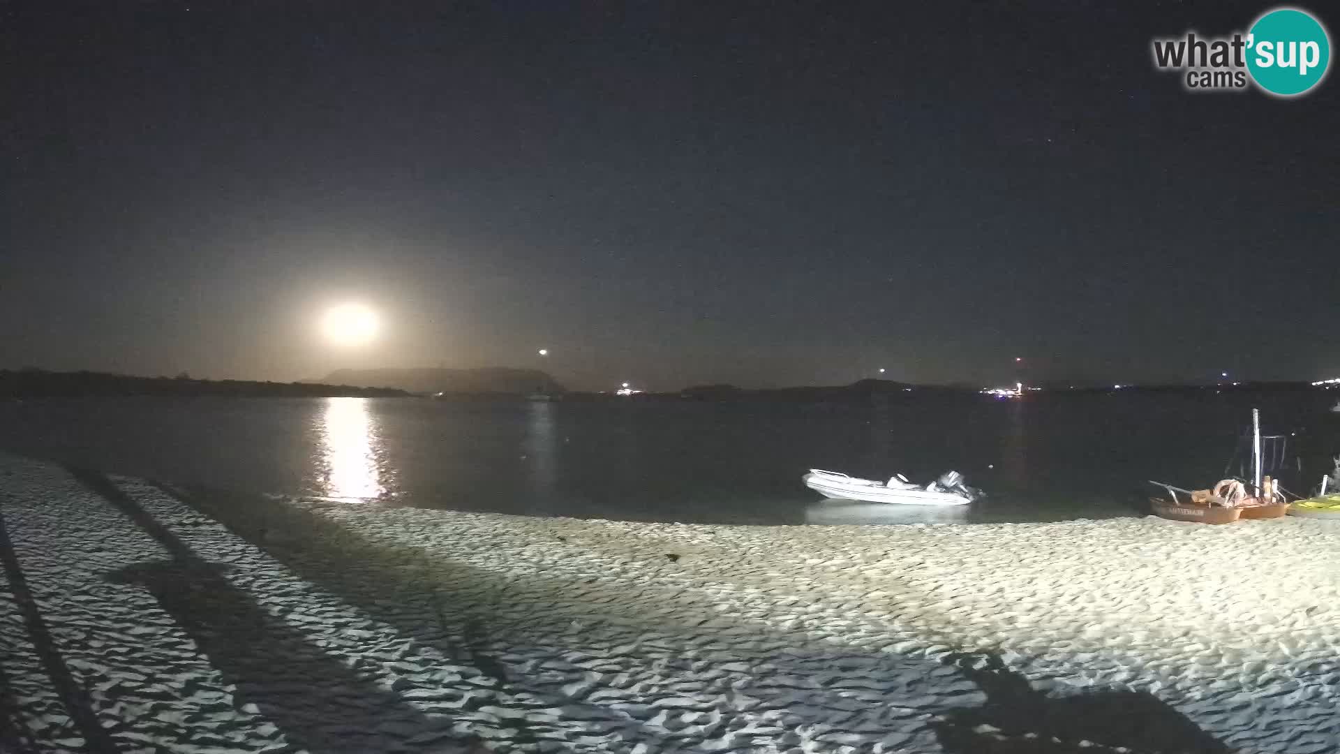 Spiaggia Bianca web cam – Golfo Aranci – Sardinien