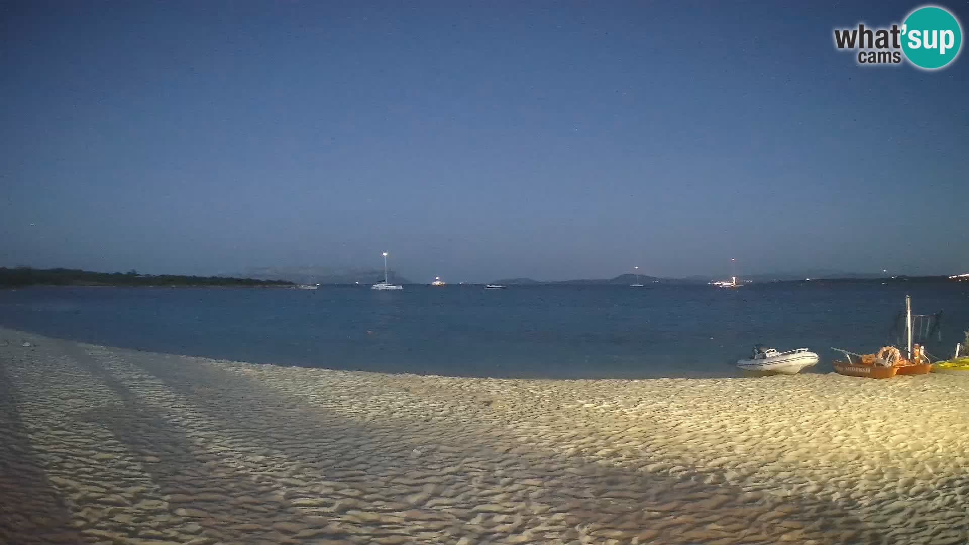 Spiaggia Bianca webcam – Golfo Aranci – Sardinia