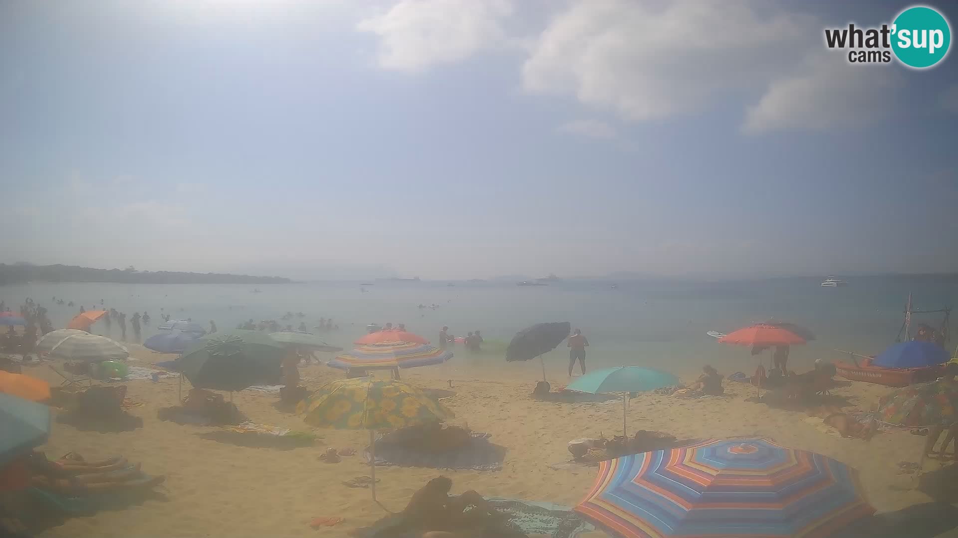 Spiaggia Bianca webcam – Golfo Aranci – Sardinia