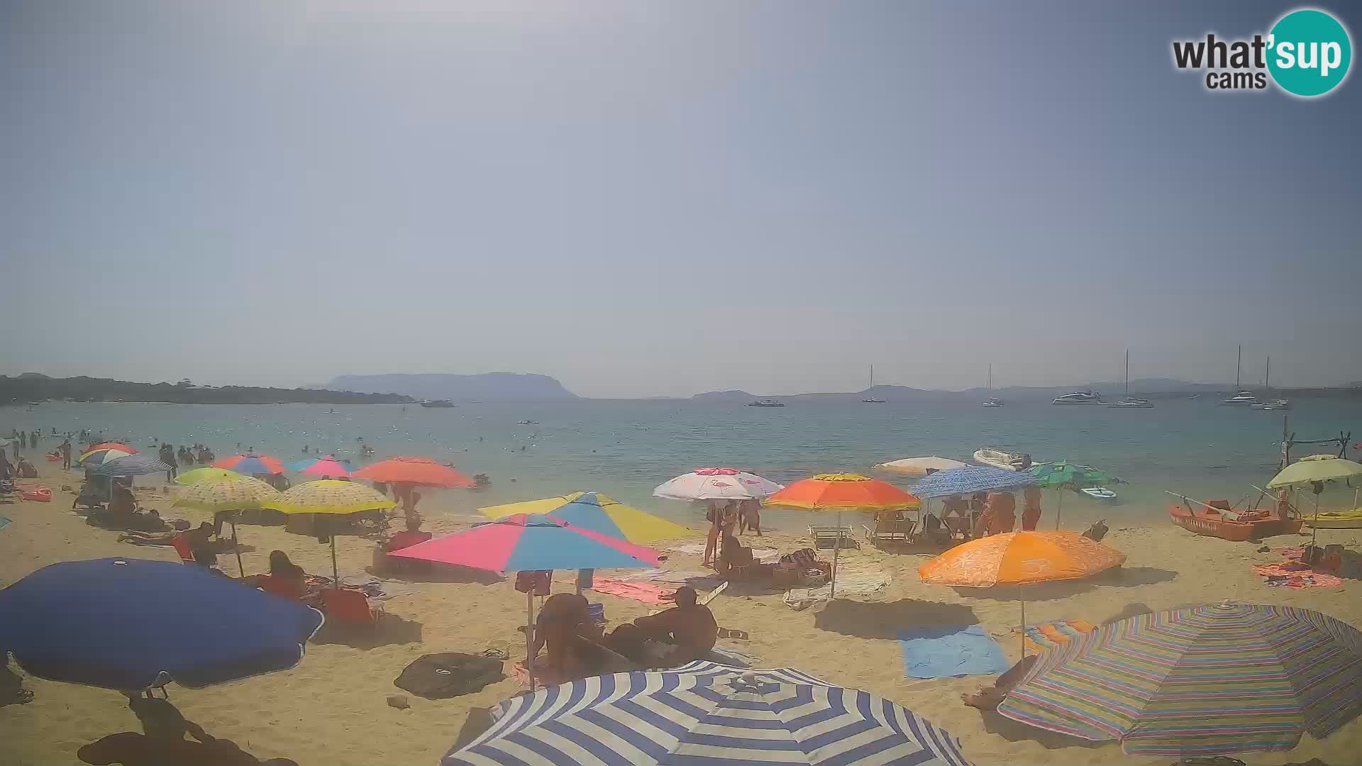 Spiaggia Bianca web cam – Golfo Aranci – Sardinien