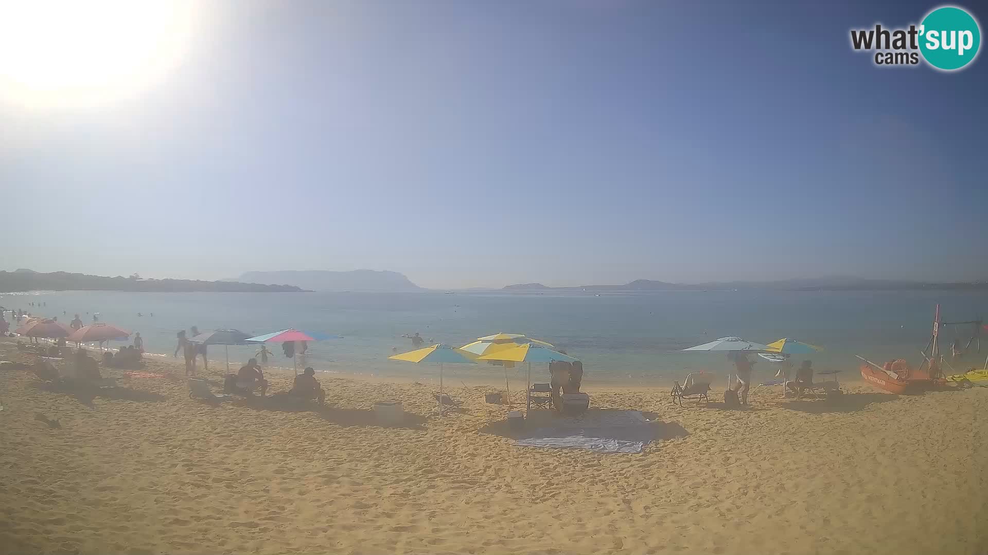 Spiaggia Bianca web cam – Golfo Aranci – Sardinien