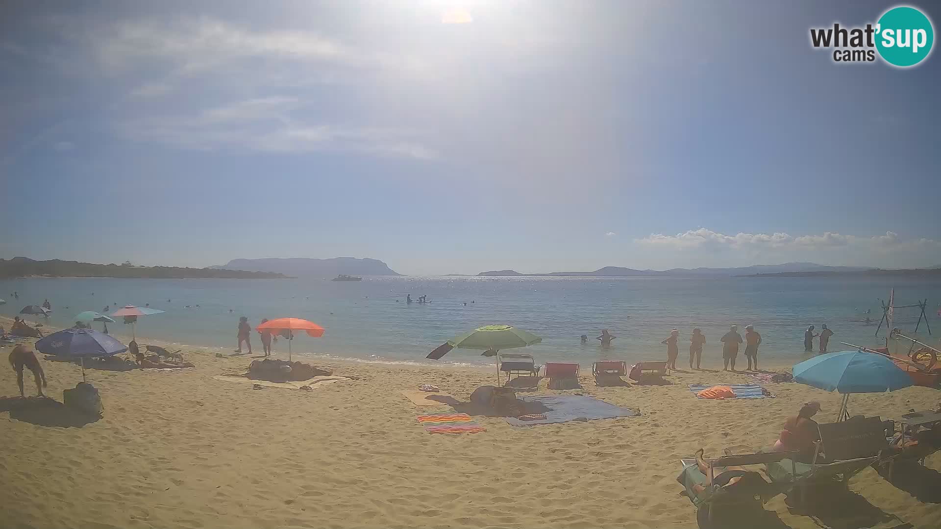 Spiaggia Bianca web cam – Golfo Aranci – Sardinien