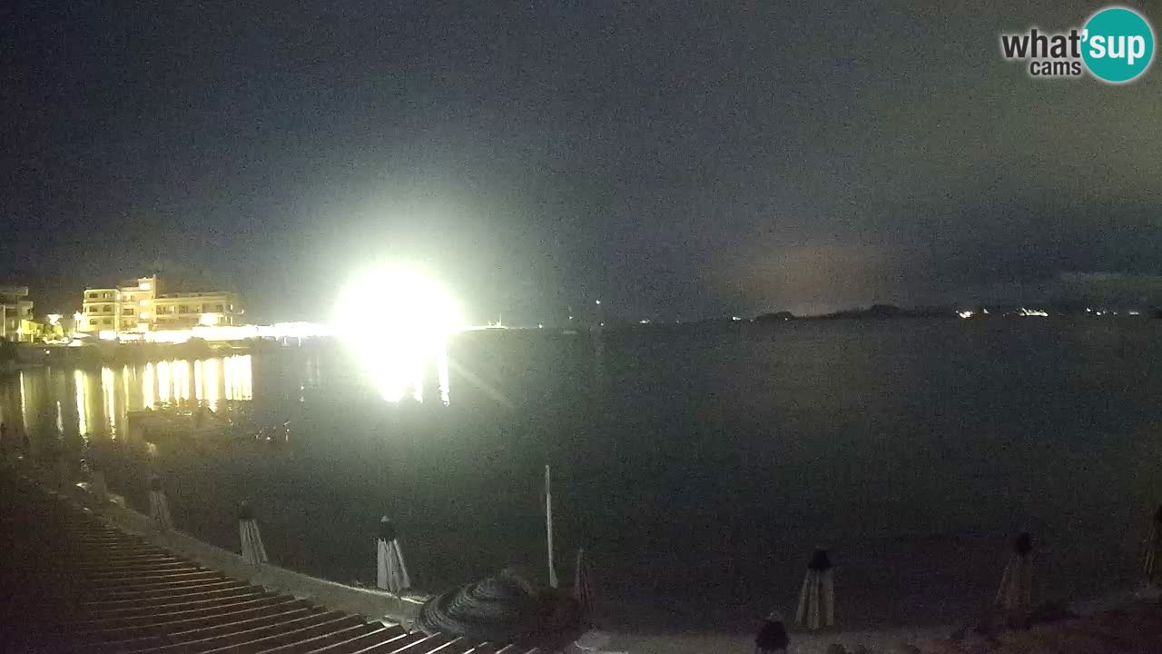 Webcam Terza Spiaggia Golfo Aranci – Vue en direct de la plage