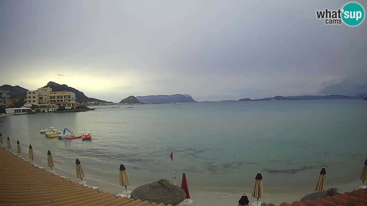 Webcam Terza Spiaggia Golfo Aranci – Vista en directo de la playa