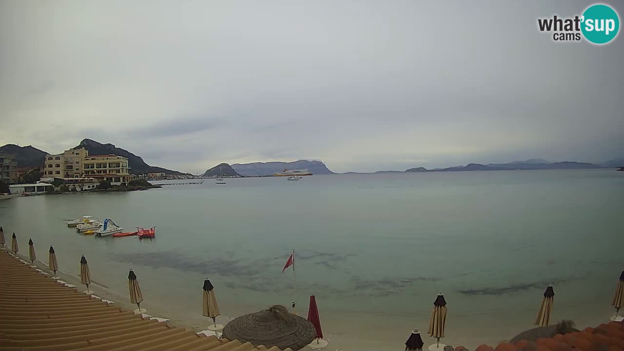 Webcam Terza Spiaggia Golfo Aranci – Liveblick auf den Strand