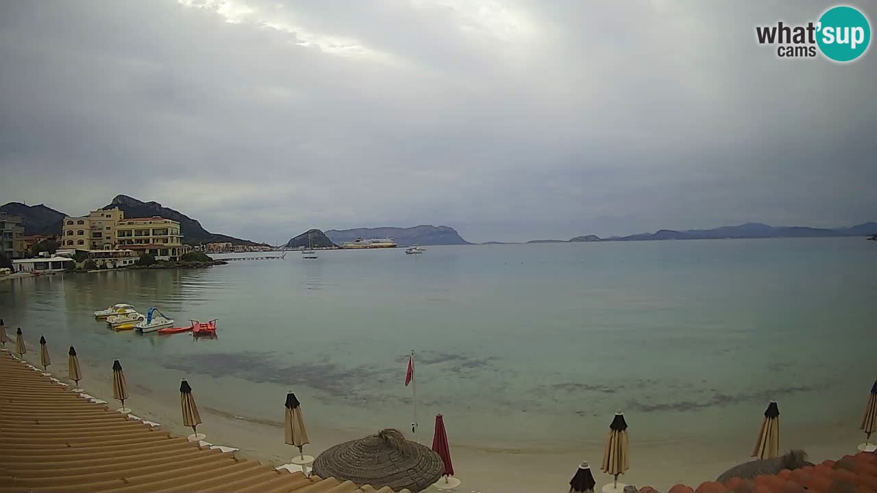 Webcam Terza Spiaggia Golfo Aranci – Vista en directo de la playa