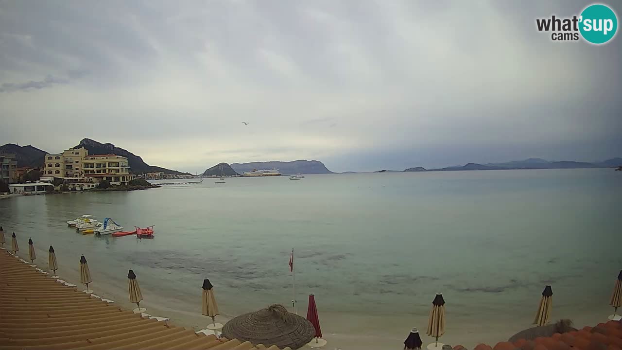 Webcam Terza Spiaggia Golfo Aranci – Liveblick auf den Strand