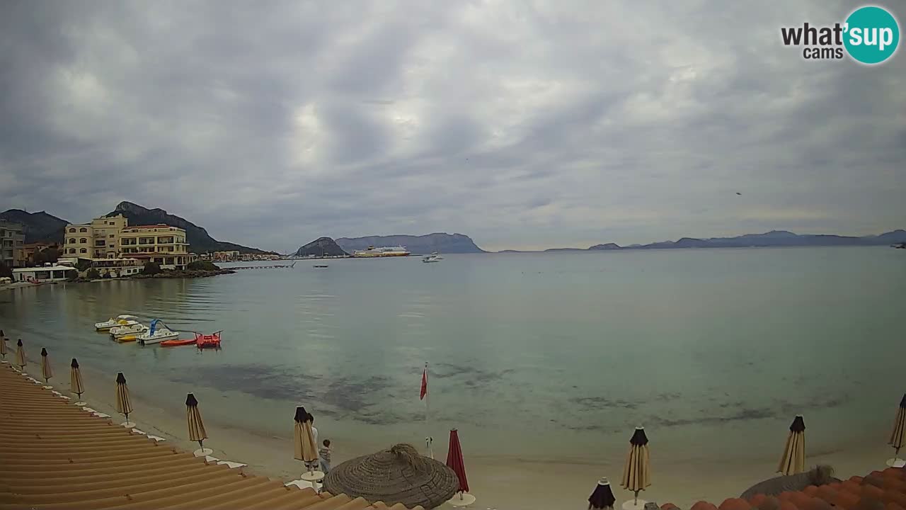 Webcam Terza Spiaggia Golfo Aranci – Liveblick auf den Strand