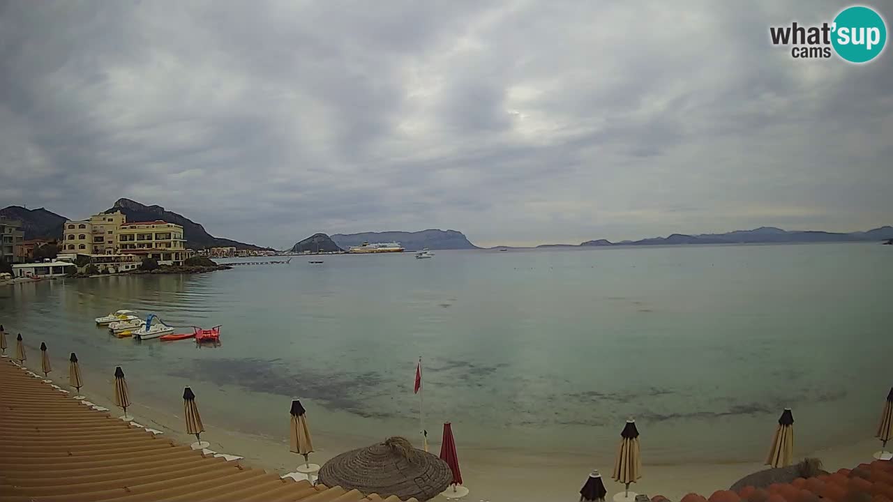 Webcam Terza Spiaggia Golfo Aranci – Liveblick auf den Strand
