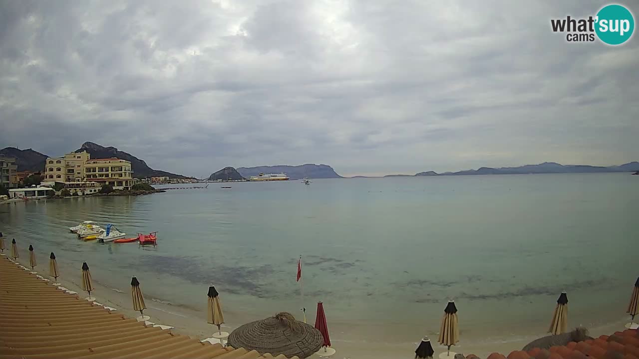 Webcam Terza Spiaggia Golfo Aranci – Vista mare in diretta