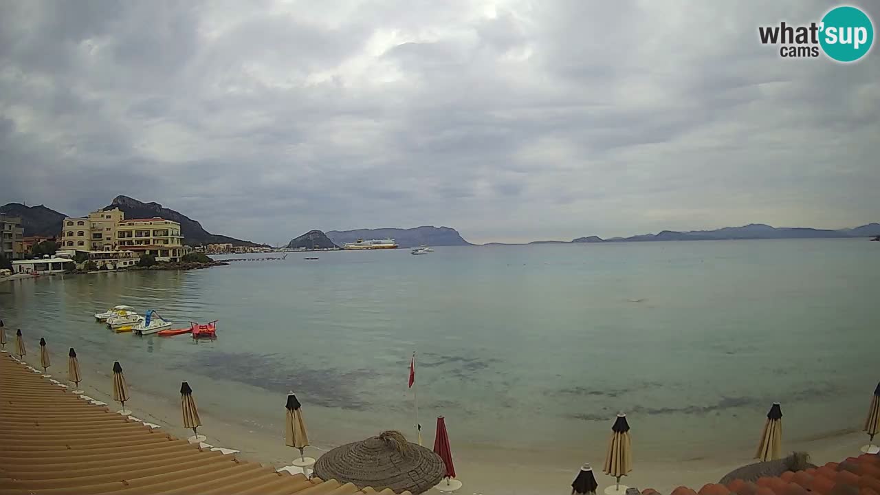 Webcam Terza Spiaggia Golfo Aranci – Liveblick auf den Strand