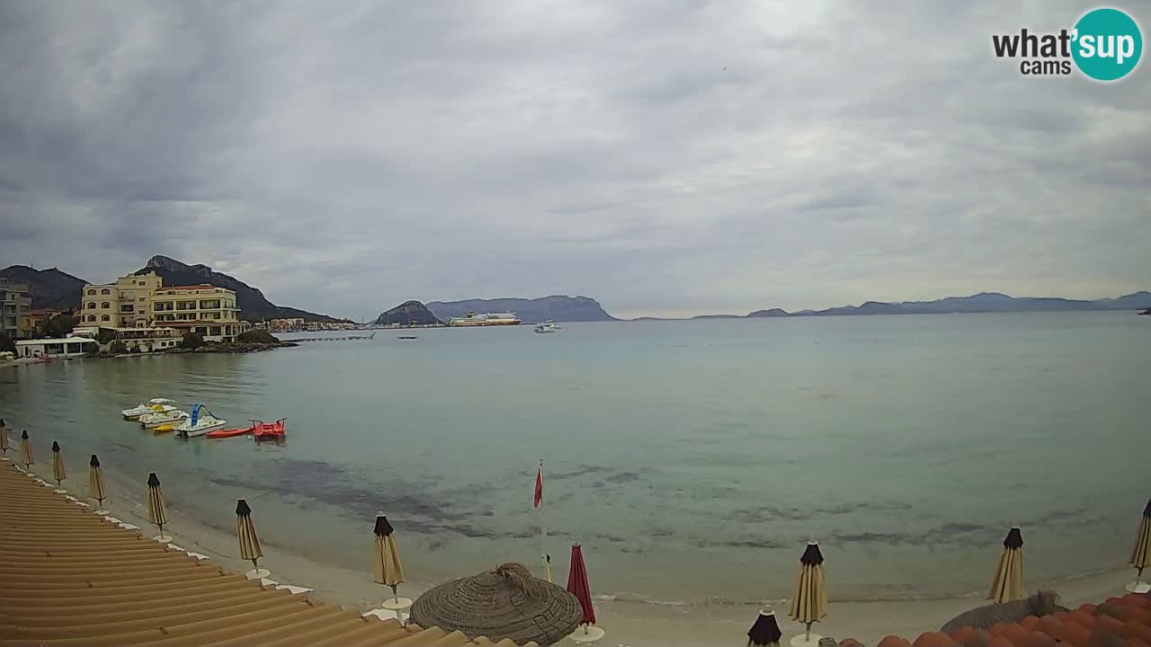 Webcam Terza Spiaggia Golfo Aranci – Vista mare in diretta
