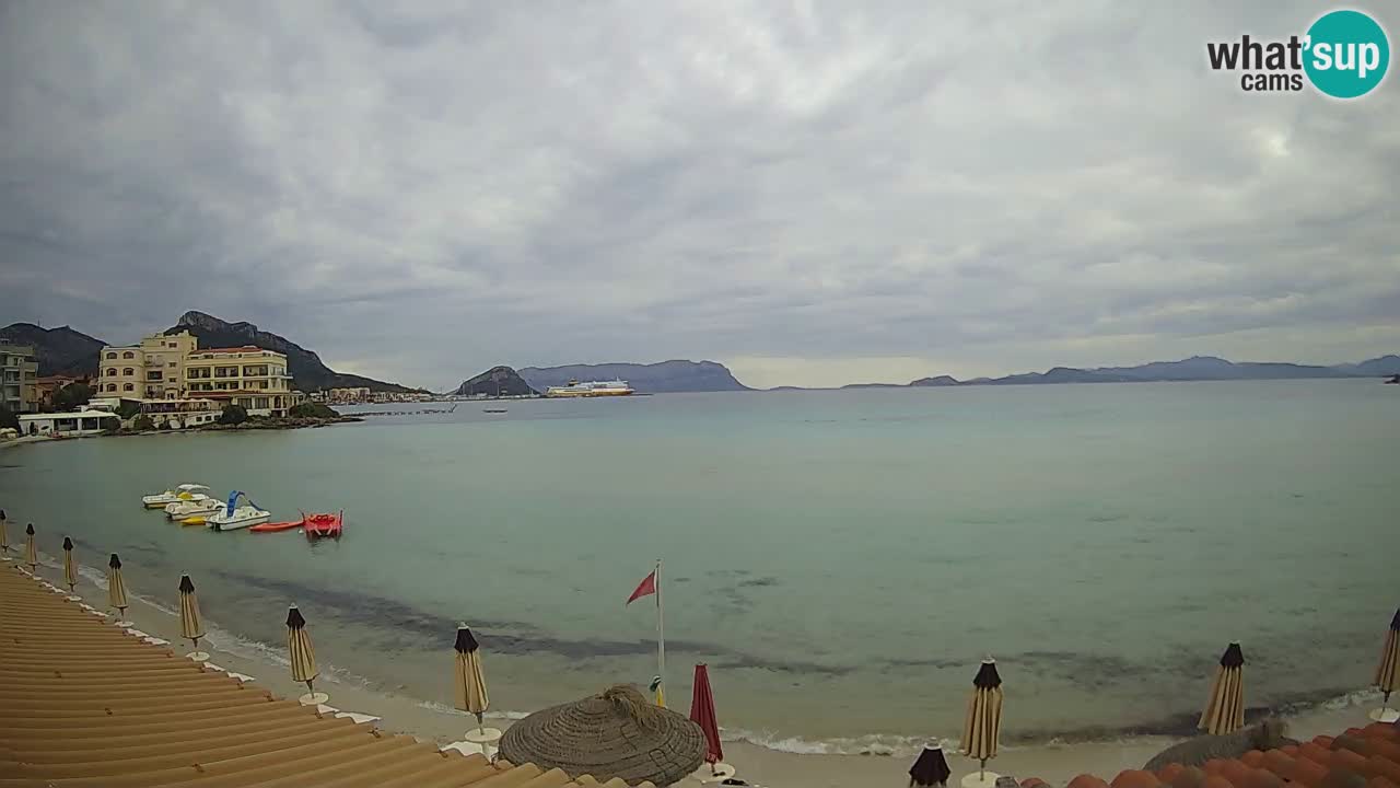 Webcam Terza Spiaggia Golfo Aranci – Liveblick auf den Strand