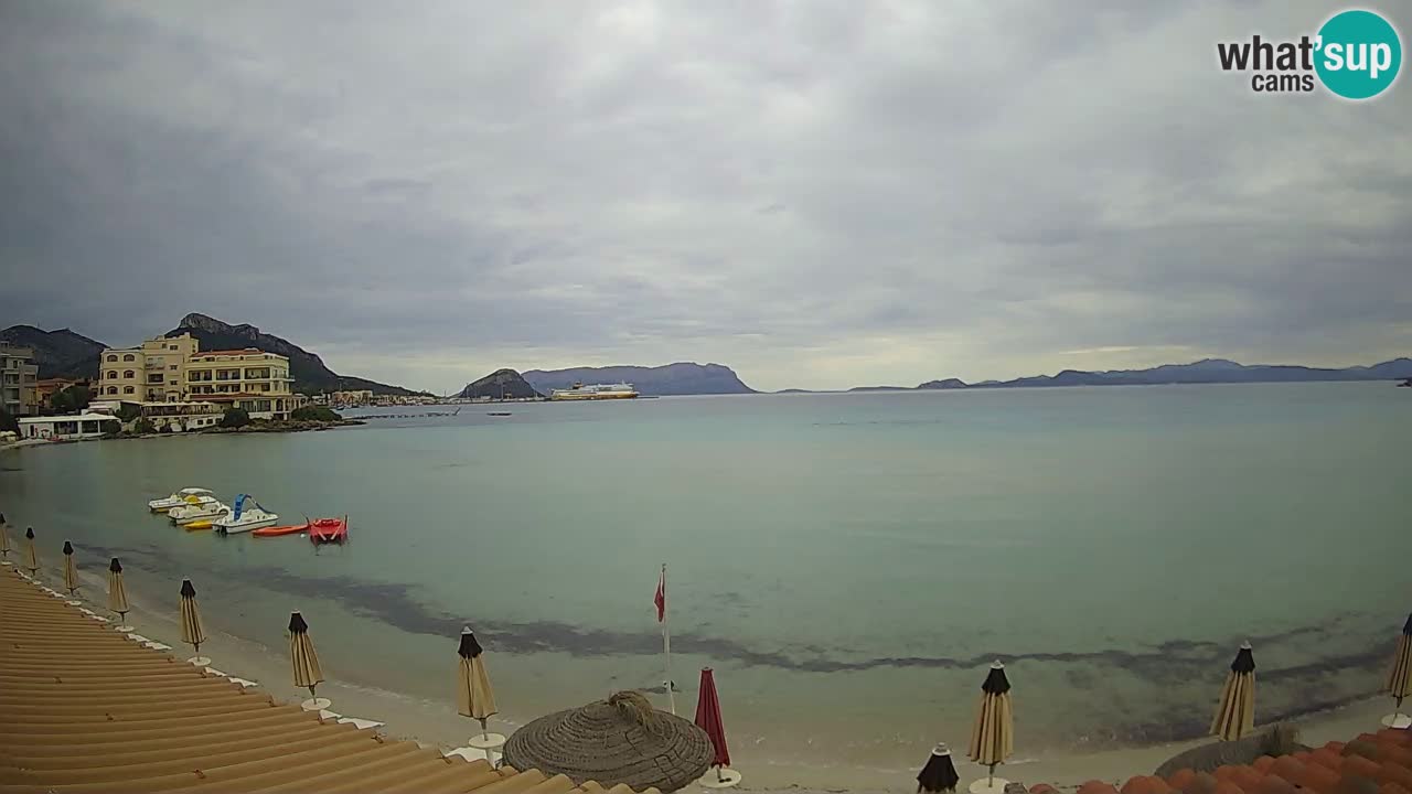 Webcam Terza Spiaggia Golfo Aranci – Vista en directo de la playa