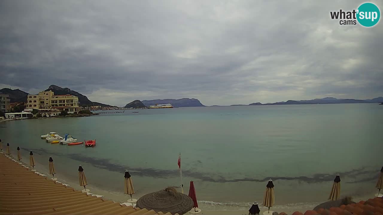 Webcam Terza Spiaggia Golfo Aranci – Liveblick auf den Strand