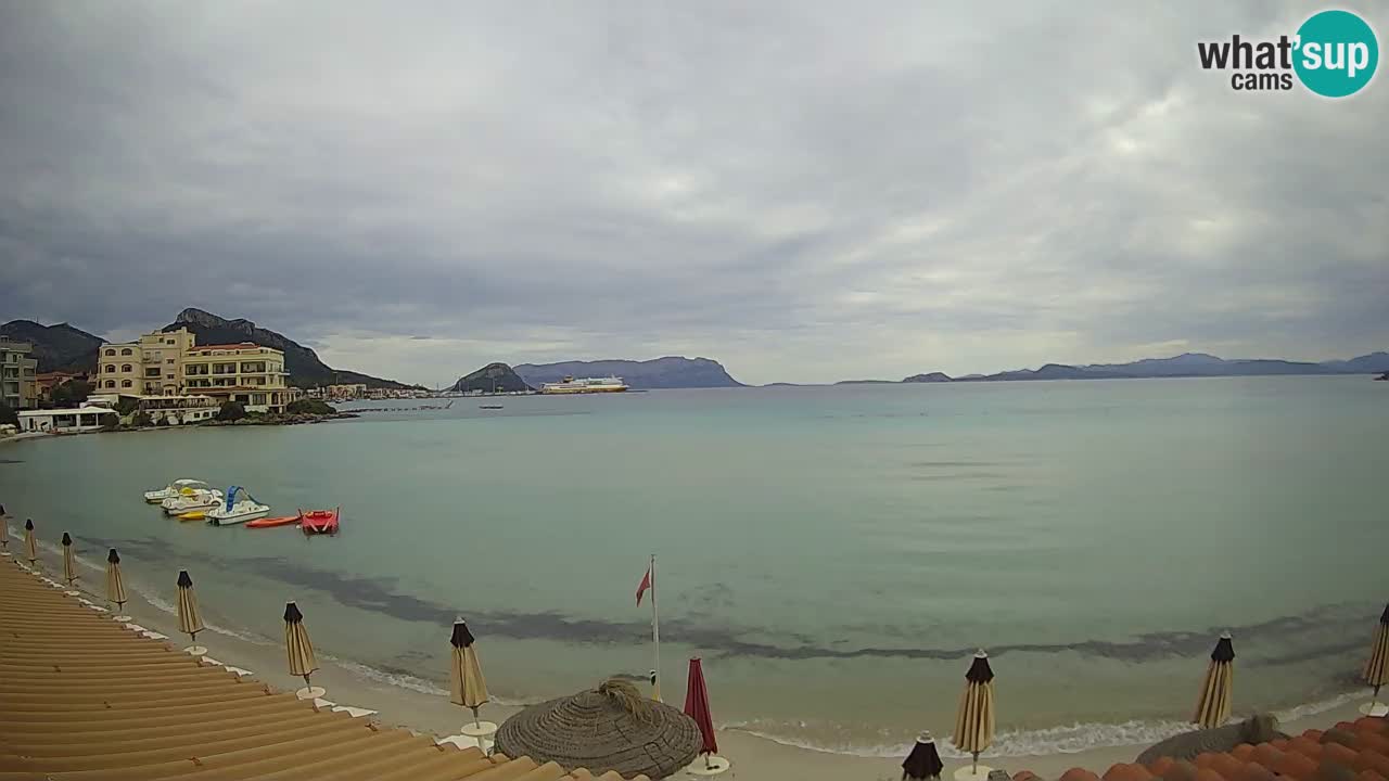 Webcam Terza Spiaggia Golfo Aranci – Liveblick auf den Strand