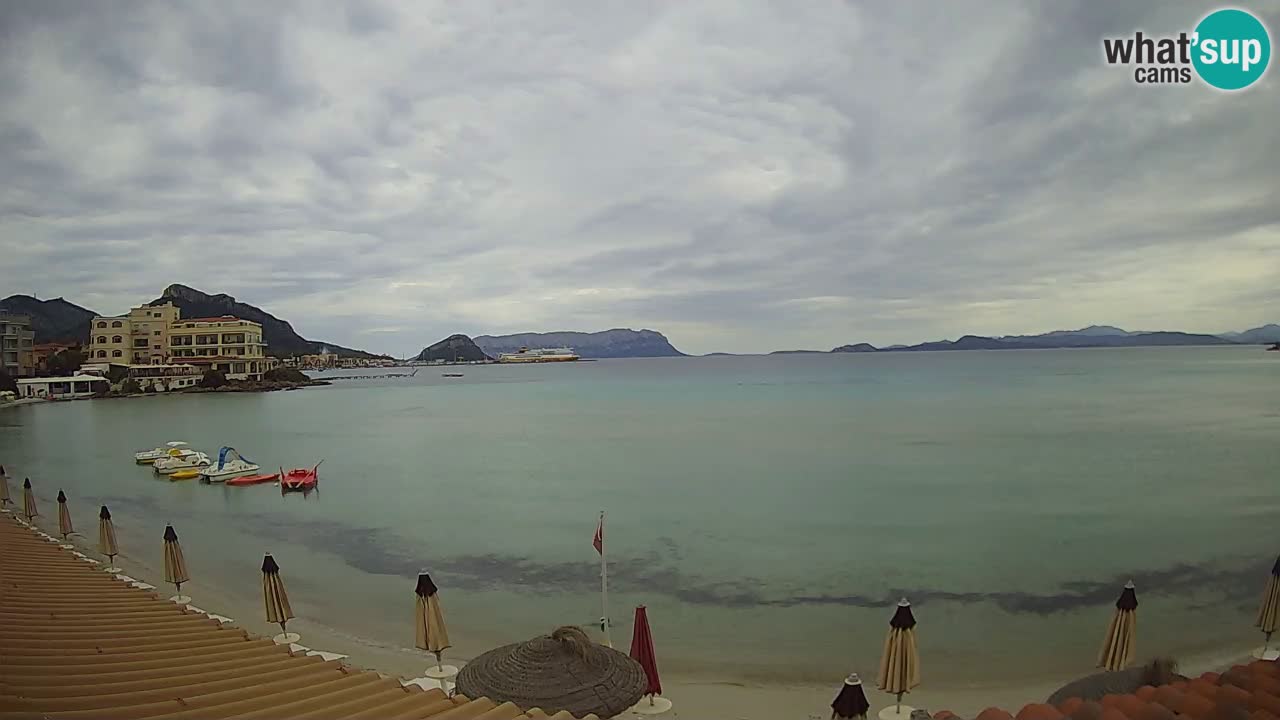 Webcam Terza Spiaggia Golfo Aranci – Liveblick auf den Strand