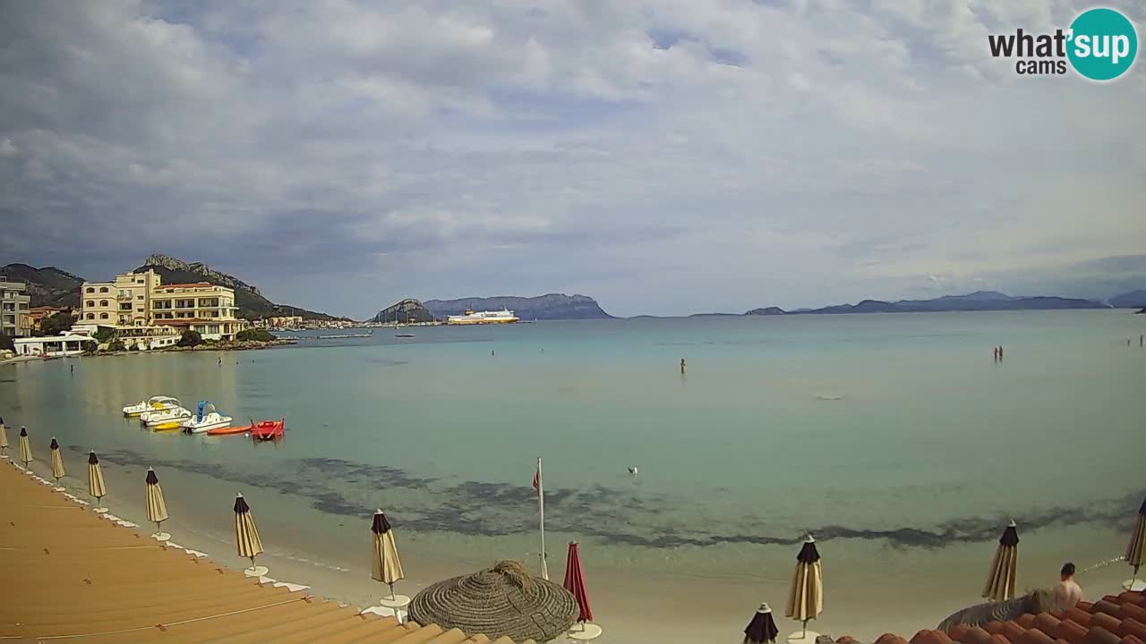Webcam Terza Spiaggia Golfo Aranci – Vista en directo de la playa