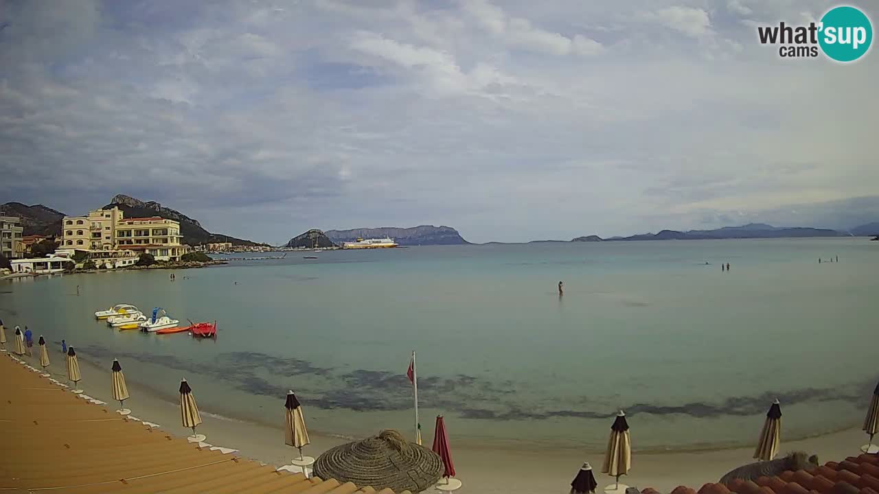 Webcam Terza Spiaggia Golfo Aranci – Vista mare in diretta
