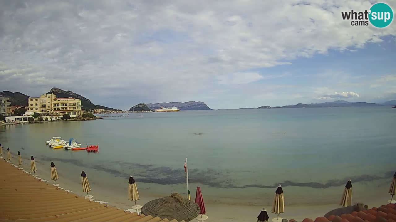 Webcam Terza Spiaggia Golfo Aranci – Vista mare in diretta