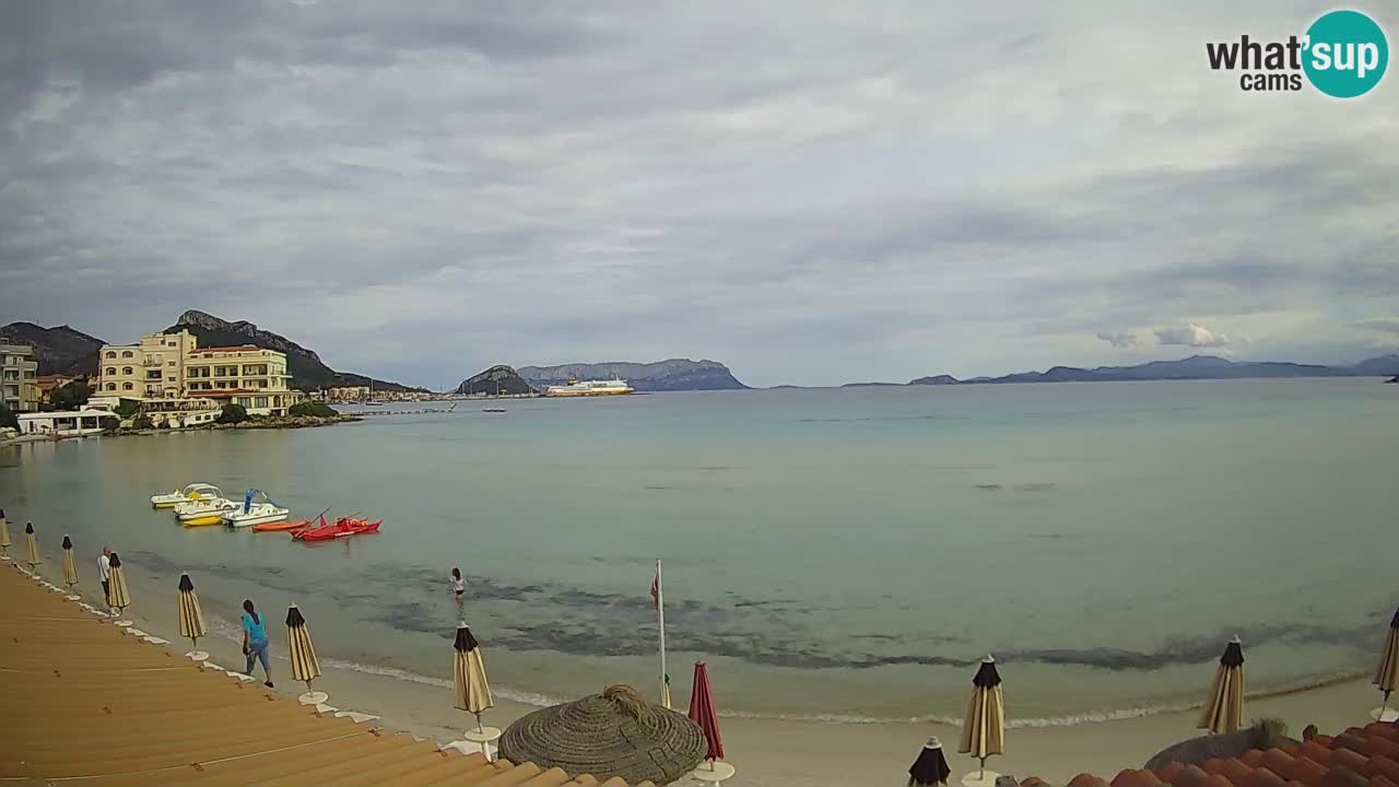 Webcam Terza Spiaggia Golfo Aranci – Vista mare in diretta