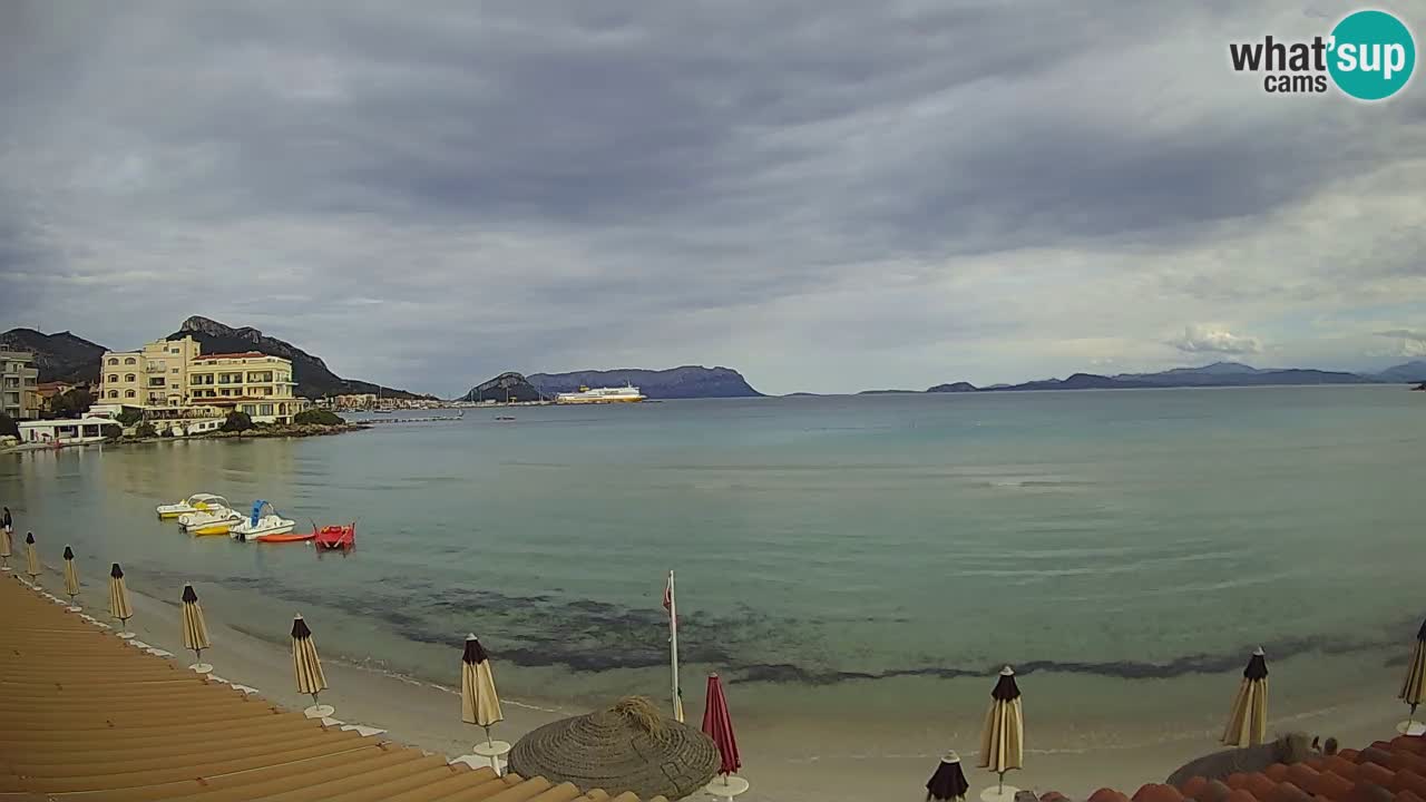 Webcam Terza Spiaggia Golfo Aranci – Vista en directo de la playa