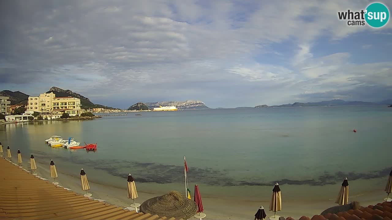 Webcam Terza Spiaggia Golfo Aranci – Vista en directo de la playa