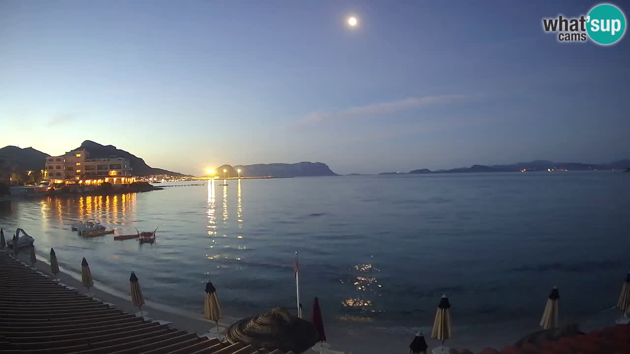 Webcam Terza Spiaggia Golfo Aranci – Liveblick auf den Strand